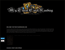 Tablet Screenshot of mytarotcardreading.com